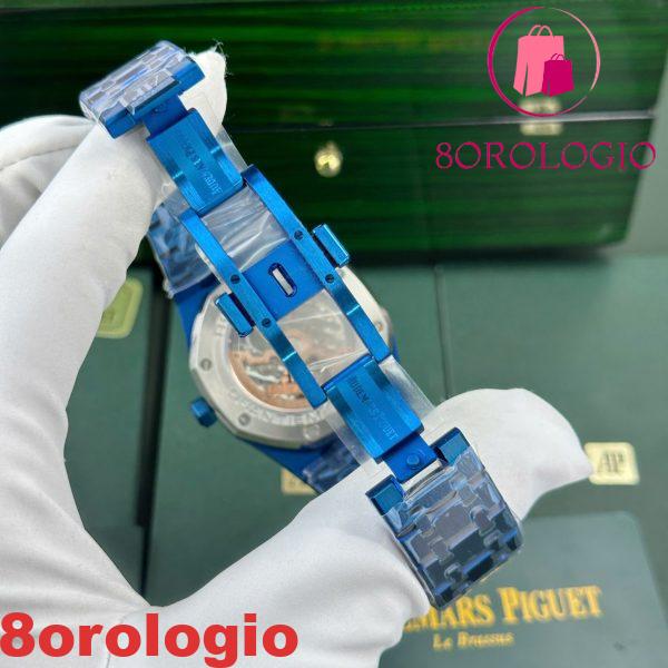 Audemars Piguet Royal Oak Calendario Perpetuo 26579CS Ceramica Blu 1:1 Miglior Replica BBR 41mm Orologio - immagine 4