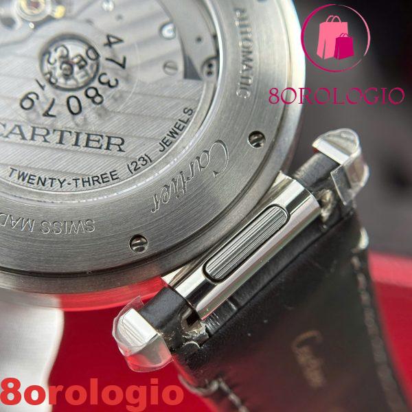Cartier Pasha De Cartier WSPA0009 Acciaio Quadrante Bianco Replica BVF 41mm Orologio - immagine 4