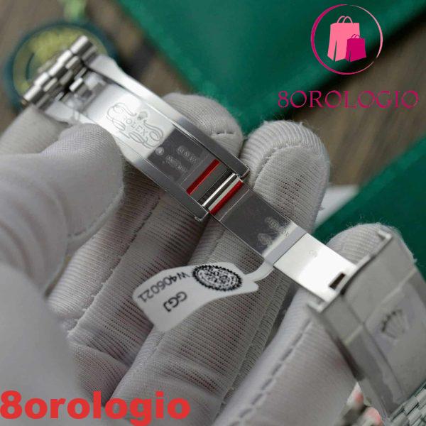 Rolex Datejust Personalizzato Moissanite su Quadrante e Lunetta Migliore Replica 41mm Orologio - immagine 4