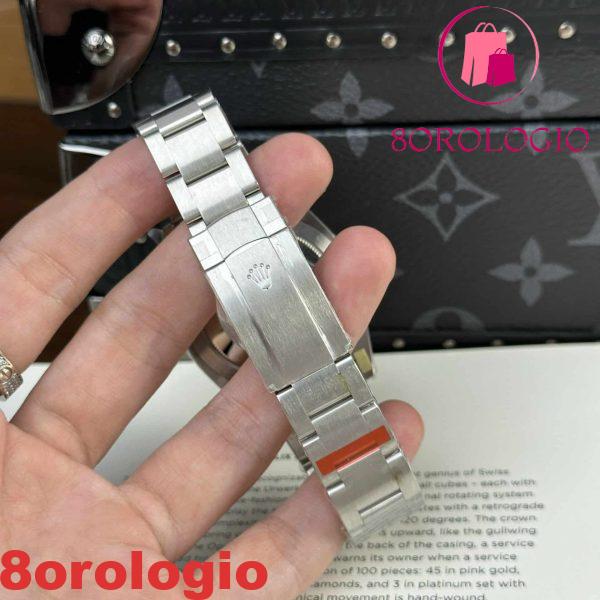 Rolex Oyster Perpetual 41 124300 Quadrante Blu Replica Migliore Clean Factory 41mm Orologio - immagine 4