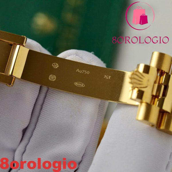 Rolex Day-Date 228238 Quadrante Nero Luminoso Oro 18K Replica GMF V3 Migliore 40mm Orologio - immagine 4