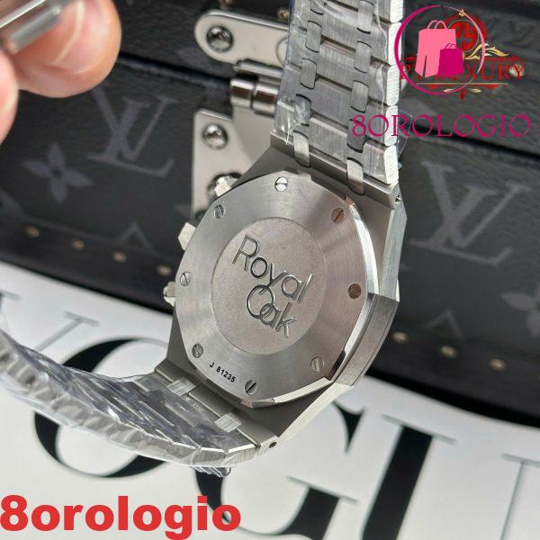 Replica Audemars Piguet Royal Oak 26331ST Cronografo Quadrante Nero Super Clone APW 41mm Orologio - immagine 5