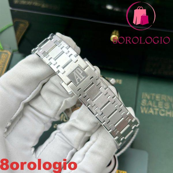 Audemars Piguet Royal Oak Jumbo Extra Thin 15202BC Quadrante Salmone Replica IPF 39mm Orologio - immagine 5