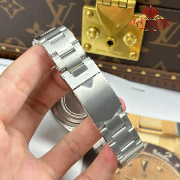 Tudor Black Bay Steel M79730-0006 Quadrante Nero Miglior Replica ZF 41mm Orologio - immagine 5