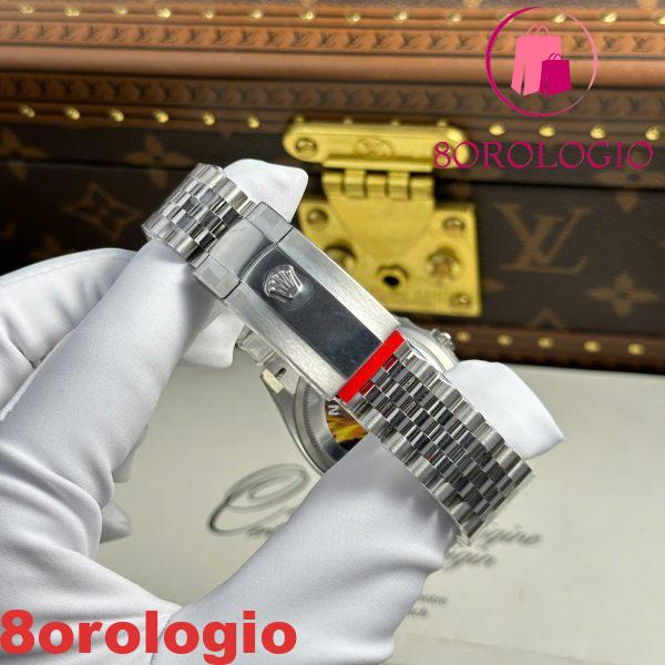 Rolex Datejust 126234 Quadrante Argentato Luminosa Bracciale Jubilee 1:1 Migliore Replica Clean Factory 36mm Orologio - immagine 5
