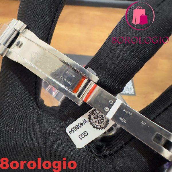 Rolex Day-Date 228349RBR Custom Moissanite Bezel Paved Moissanite Dial GMF V3 Miglior Replica 40mm Orologio - immagine 5