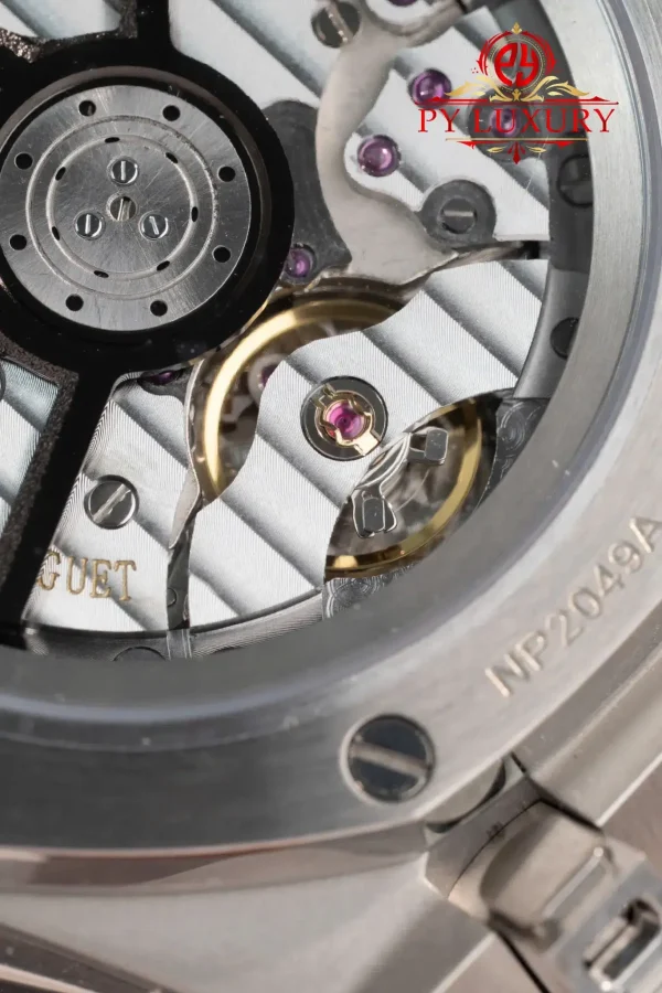 Audemars Piguet Royal Oak Offshore 15605SK Quadrante Blu Fumé Cinturino in Gomma Replica 1:1 Migliore 43mm Orologio - immagine 5