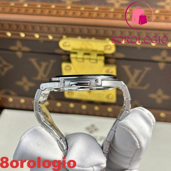 Patek Philippe Nautilus 5711/1A-011 Quadrante Bianco Replica Modificata 1:1 Super Clone 40mm Orologio - immagine 13