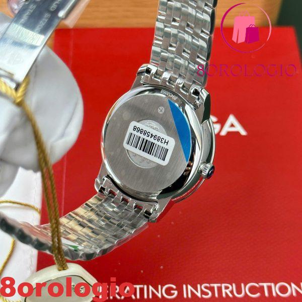 Omega De Ville Prestige Power Reserve Quadrante Argento Bracciale in Acciaio Miglior Replica 39.5mm Orologio - immagine 5
