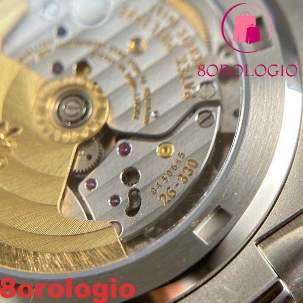 Patek Philippe Nautilus 5711/1A-011 Quadrante Bianco Replica Modificata 1:1 Super Clone 40mm Orologio - immagine 14