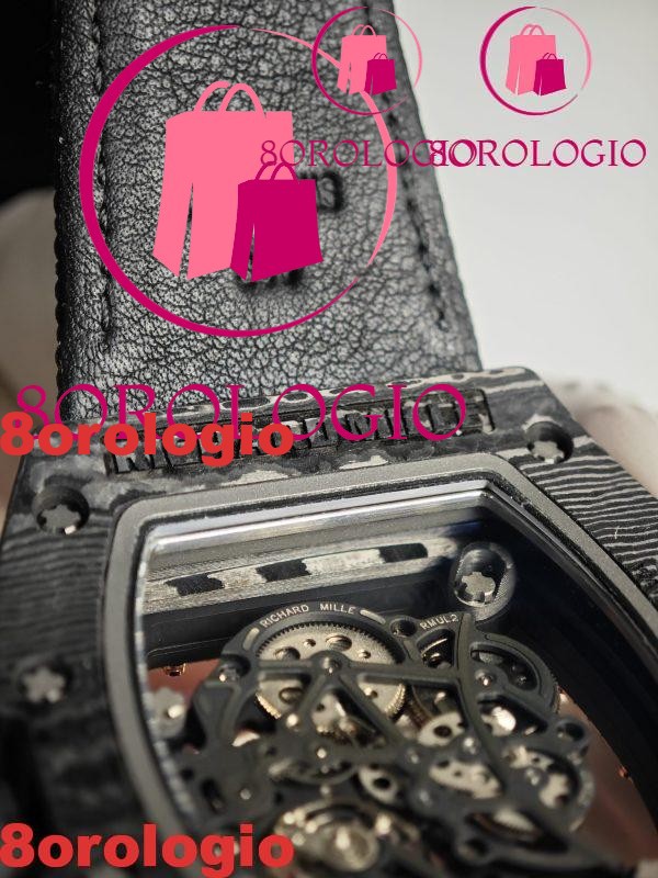 Richard Mille RM055 Bubba Watson Asia Edition Replica Custom Made NTPT Carbonio di Alta Qualità Movimento Vaucher Esclusivo Orologio - immagine 6
