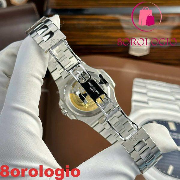 Patek Philippe Nautilus 5811/1G Quadrante Blu Replica Modificata Opzioni Complete Super Clone 41mm Orologio - immagine 15
