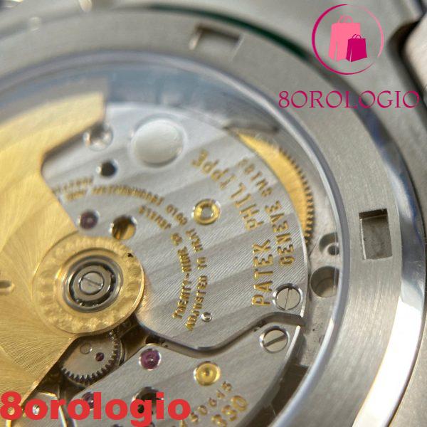 Patek Philippe Nautilus 5711/1A-011 Quadrante Bianco Replica Modificata 1:1 Super Clone 40mm Orologio - immagine 15