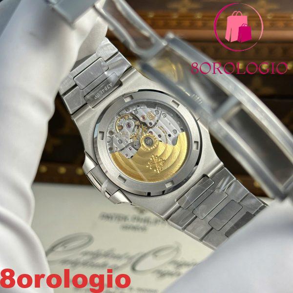 Patek Philippe Nautilus 5711/1A-011 Quadrante Bianco Replica Modificata 1:1 Super Clone 40mm Orologio - immagine 18