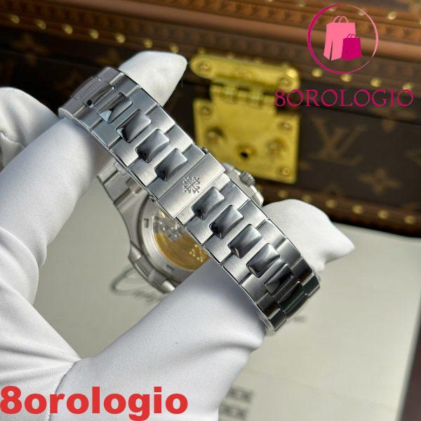 Patek Philippe Nautilus 5711/1A-011 Quadrante Bianco Replica Modificata 1:1 Super Clone 40mm Orologio - immagine 20