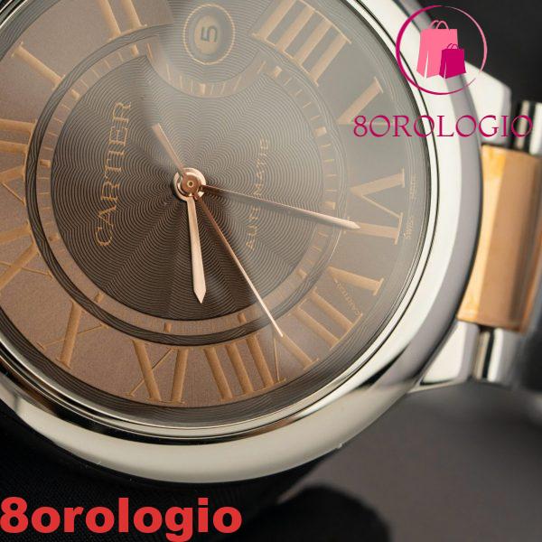 Cartier Ballon Bleu W6920032 Due Toni Quadrante Marrone Migliore Replica AF 42mm Orologio - immagine 5