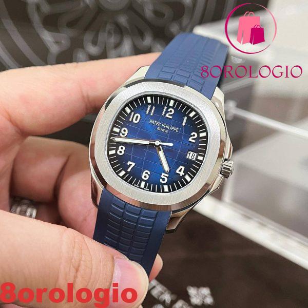 Patek Philippe Aquanaut 5168G-001 Quadrante Blu Replica Super Clone Factory 3K 42,2mm Orologio - immagine 4