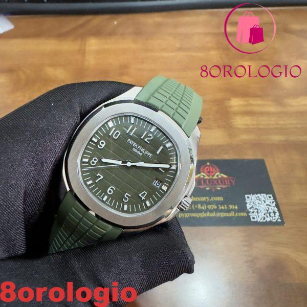 Patek Philippe Aquanaut 5168G-010 Modificato Full Option Super Clone Migliore Replica 42.2mm Orologio - immagine 7