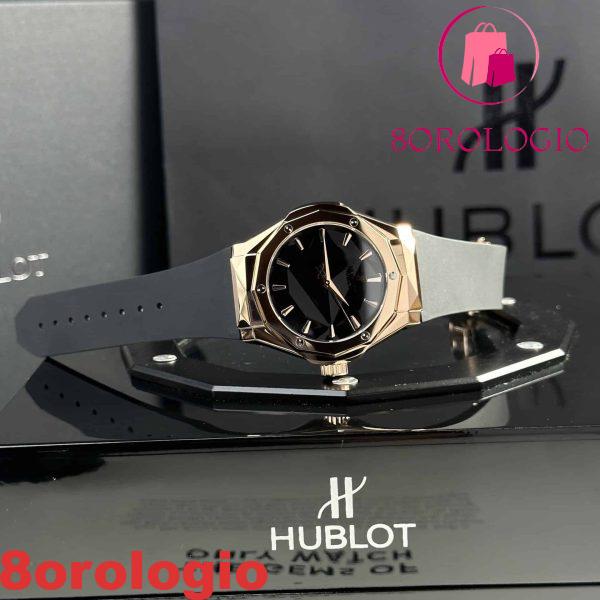 Replica Hublot Classic Fusion Orlinski King Gold Quadrante Nero 40mm Orologio - immagine 4