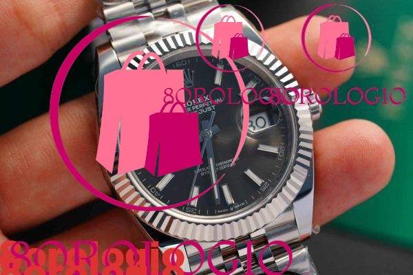 Rolex Datejust 126334 Quadrante Grigio Jubilee Replica Super Clone Clean Factory 41mm Orologio - immagine 4