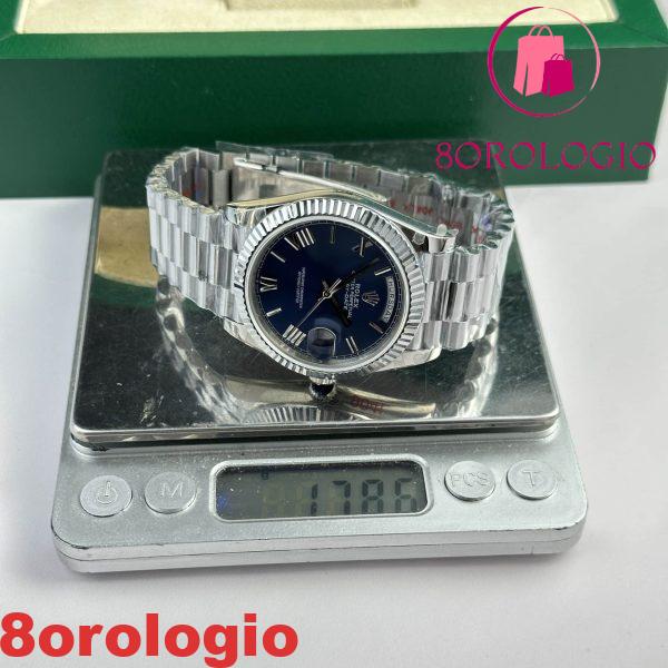 Rolex Day-Date 228239-0007 Quadrante Blu Romano 178g GMF V3 Migliore Replica 40mm Orologio - immagine 6