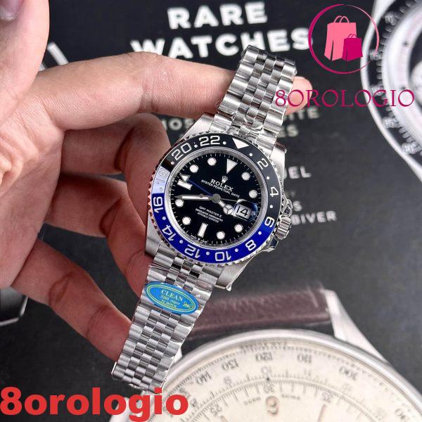 Rolex GMT-Master II 126710BLNR-0002 replica Badgirl Jubilee Bracelet Clean Factory 40mm Orologio - immagine 6