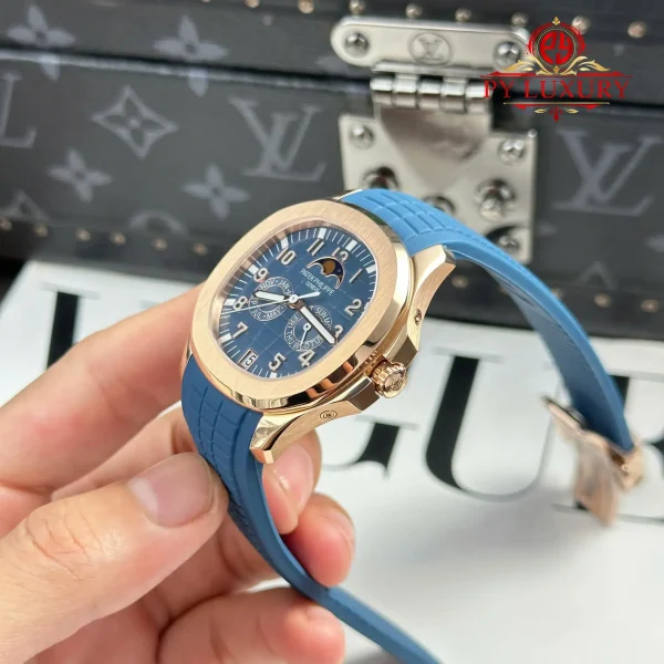 Patek Philippe Aquanaut Luce 5261R-001 Quadrante Blu-grigio Miglior Replica 39,9mm Orologio - immagine 4