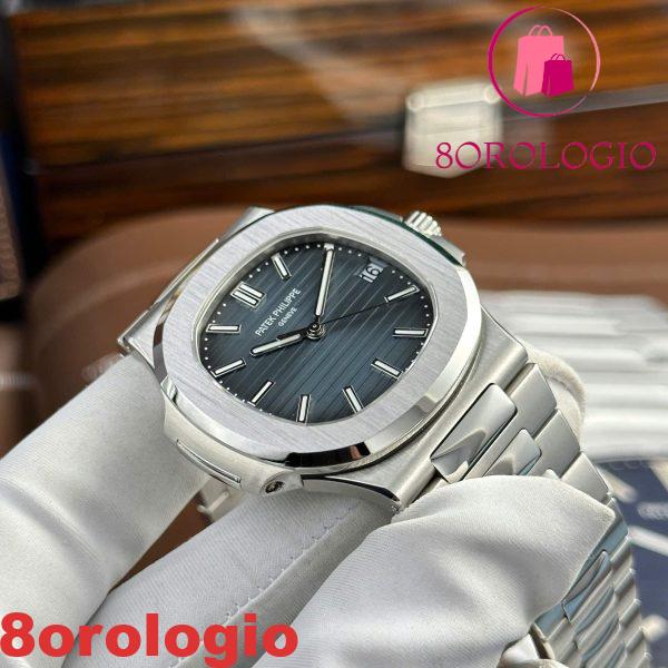 Patek Philippe Nautilus 5711/1A-010 Quadrante Blu Modificato Max Opzioni Miglior Replica Super Clone 40mm Orologio - immagine 4