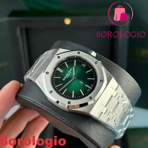 Audemars Piguet Royal Oak 16202PT Quadrante Verde Fumato Migliore Replica ZF 39mm Orologio - immagine 7