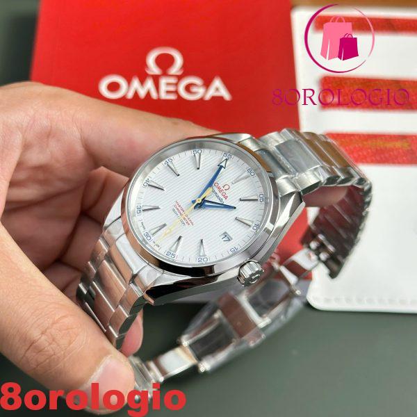 Omega Seamaster Aqua Terra 231.10.42.21.02.004 Quadrante Bianco Replica 1:1 Migliore VSF 41.5mm Orologio - immagine 5