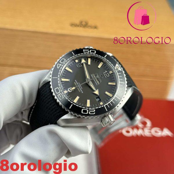 Omega Seamaster Planet Ocean 6000M Quadrante Grigio Cinturino in Gomma Replica Super Clone VSF 43.5mm Orologio - immagine 4