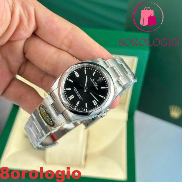 Rolex Oyster Perpetual 126000 Quadrante Nero 1:1 Super Clone Replica Clean Factory 36mm Orologio - immagine 8
