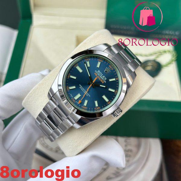 Rolex Oyster Perpetual Milgauss 116400GV-0002 Quadrante Z-Blue Miglior Replica VS Factory 40mm Orologio - immagine 6
