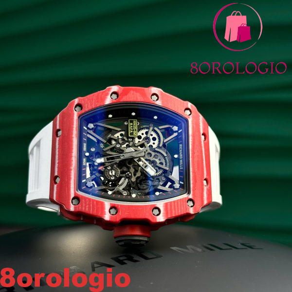 Richard Mille RM35-02 Rafael Nadal Red Quartz TPT Replica BBR V3 49.94mm X 44.5mm Orologio - immagine 6