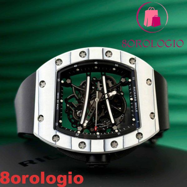 Richard Mille RM61-01 Ultimate Edition Yohan Blake Carbon TPT Migliore Replica RMF 42.7 X 50.2mm Orologio - immagine 5