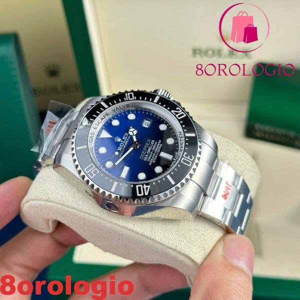 Rolex Sea-Dweller Deepsea 126660 D-Blue Dial Miglior Replica V9 Factory 44mm Orologio - immagine 11