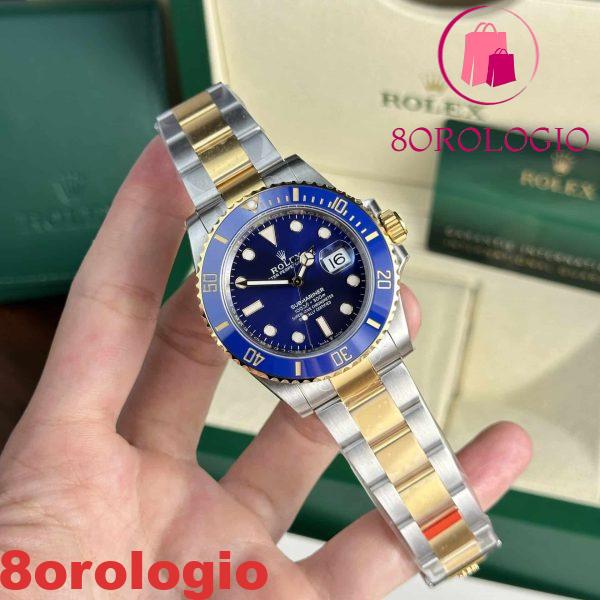 Rolex Submariner Date 126613LB Ghiera Bicolore Quadrante Blu Replica VS Factory Alta Qualità 41mm Orologio - immagine 7