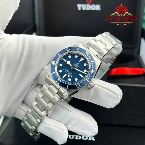 Replica Tudor Black Bay 58 M79030b-0001 Quadrante Blu Lunetta Blu ZF 39mm Orologio - immagine 5