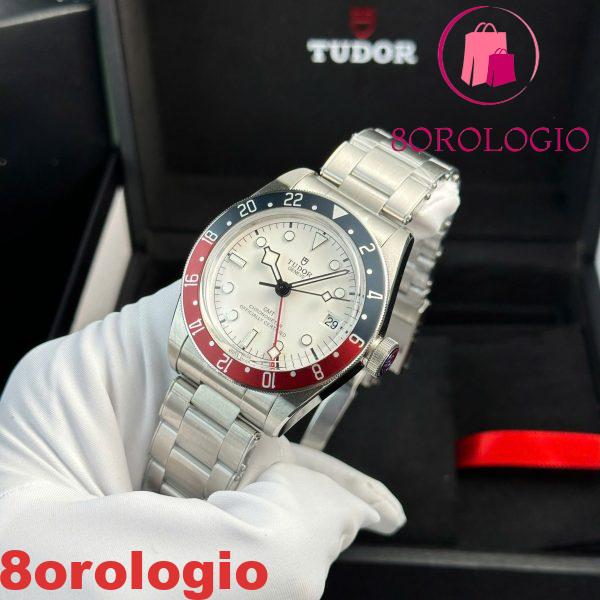 Tudor Black Bay GMT 79830RB-0010 Pepsi Quadrante Opalino 1:1 Miglior Replica ZF 41mm Orologio - immagine 5