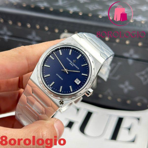Vacheron Constantin Historiques 222 Quadrante Blu Edizione Migliore 1:1 Replica 8+ Factory 37mm Orologio - immagine 7