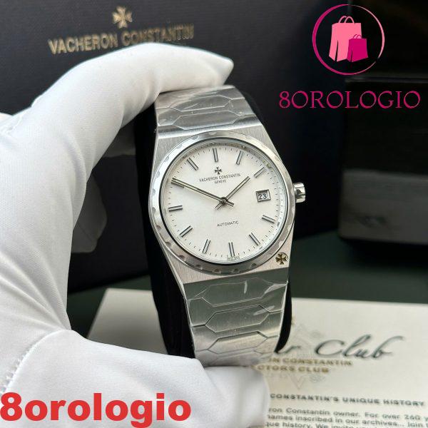 Vacheron Constantin Historiques 222 Quadrante Bianco Miglior Replica 8+ Factory 37mm Orologio - immagine 4