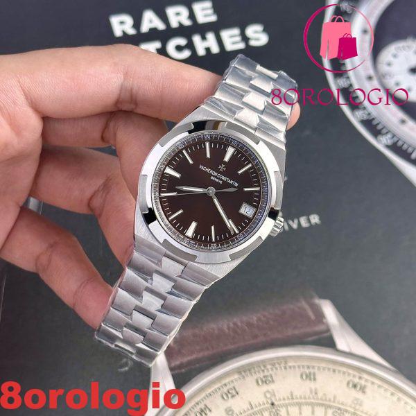 Vacheron Constantin Overseas 4500V Quadrante Marrone Migliore Replica PPF 41mm Orologio - immagine 7
