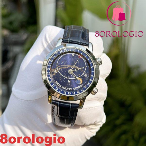 Patek Philippe Grand Complications 6102P-001 Quadrante Blu Replica 44mm Orologio - immagine 4