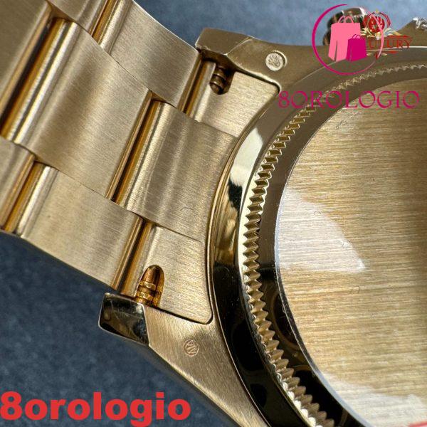 Rolex Daytona 126598TRU Replica Personalizzato 18K Oro Massiccio Rubini Naturali Diamanti Naturali 40mm Orologio - immagine 23