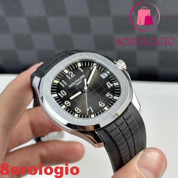 Replica Patek Philippe Aquanaut 5167A Quadrante Nero di Alta Qualità 3K Factory 40mm Orologio - immagine 5