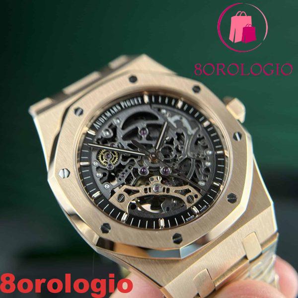 Audemars Piguet Royal Oak Skeleton 15407OR Migliore Replica APS 41mm Orologio - immagine 6