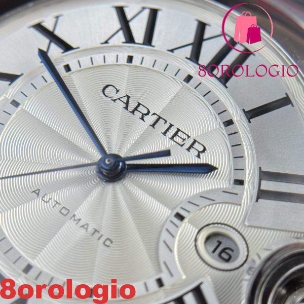 Cartier Ballon Bleu W69012Z4 Quadrante Bianco Replica Migliore 42mm Orologio - immagine 6