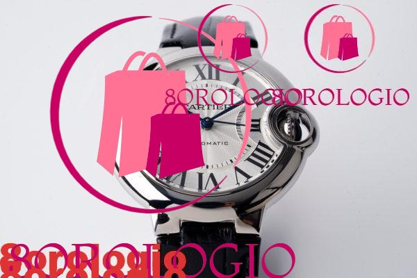 Cartier Ballon Bleu W6920085 Quadrante Bianco Pelle Movimento al Quarzo Migliore Replica AF 33mm Orologio - immagine 5