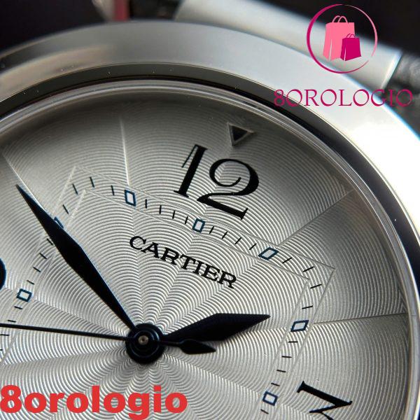 Cartier Pasha De Cartier WSPA0009 Acciaio Quadrante Bianco Replica BVF 41mm Orologio - immagine 8