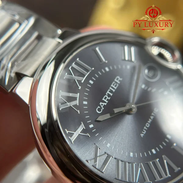 Cartier Ballon Bleu De Cartier WSBB0060 Quadrante Grigio Migliore Replica AF 40mm Orologio - immagine 7